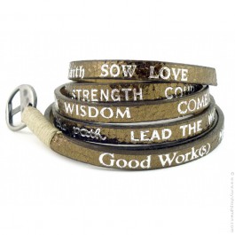 Bracelet bronze Good Work(s) Standard Metallic