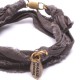 Bracelet vintage anthracite Marie Depaire