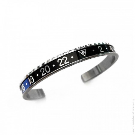 Bracelet Speedometer Official bleu et noir
