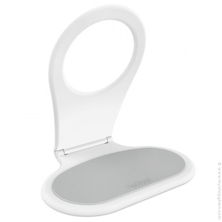 White design phone holder