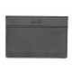 Mateo New York black leather card holder