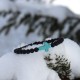 Bracelet croix turquoise