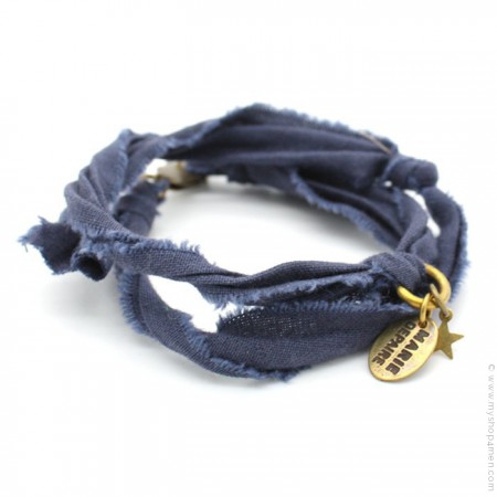 Navy vintage bracelet