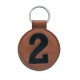 Leather keychain n°2