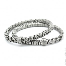 Silver Mr Snake bracelets