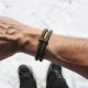 Army matte Mr Snake bracelets