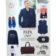 Trousse de toilette Airline noir et grise n°1