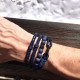 Bracelets Mr Snake marine