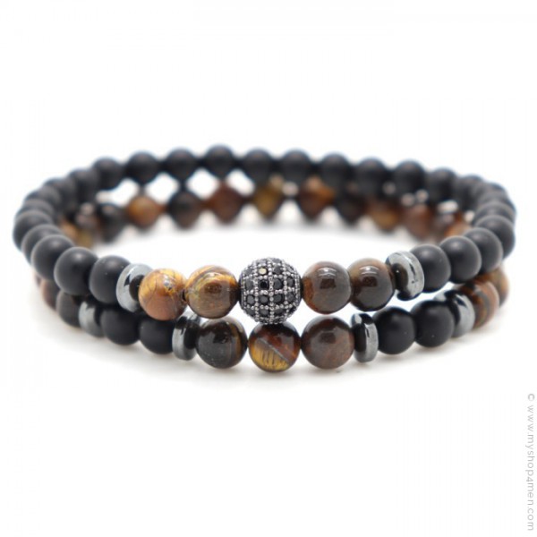 black tiger eye bracelet
