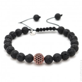 Modragor lava stone bracelet