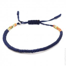 Tibetan navy blue bracelet