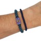 Tibetan navy blue bracelet