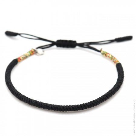 Bracelet Tibetain noir