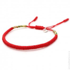Bracelet Tibetain rouge