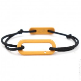 Yellow Oval bracelet