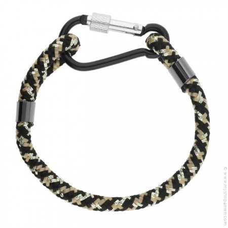 Hipanema Boss black bracelet for men