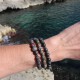 Obsidian matt Sonora bracelet