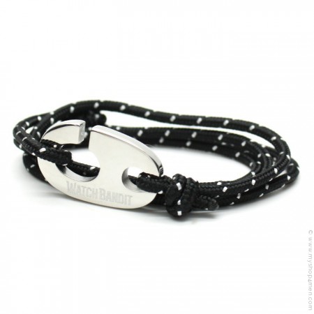 Black Brummel Hook bracelet