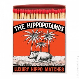 Stripey lighthouse luxury matchbox