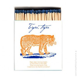 Tiger luxury matchbox